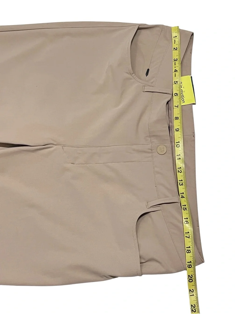 All in Motion Golf Pants 38 x 32 Tan Moisture Wicking Quick Dry Golfcore NWT